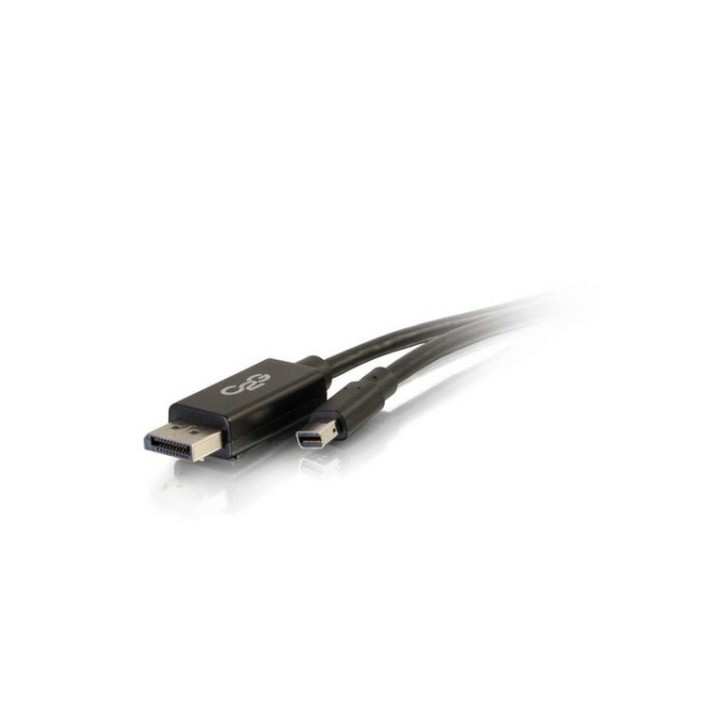 C2G 2m Mini DisplayPort to DisplayPort Adapter Cable 4K UHD - Black - Cavo Displ (84301) - LEGRAND