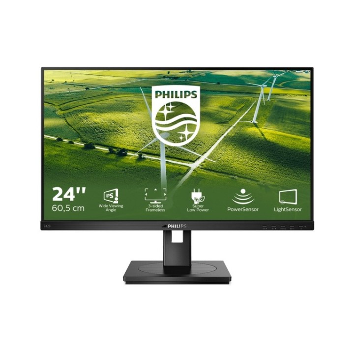 Philips B Line 242B1G - Monitor a LED - 24" - 1920 x 1080 Full HD (1080p) @ 75 H