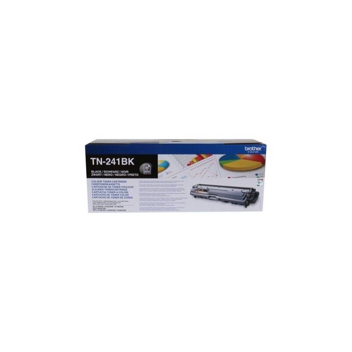 Brother TN241BK - Nero - originale - cartuccia toner - per Brother DCP-9015CDW,