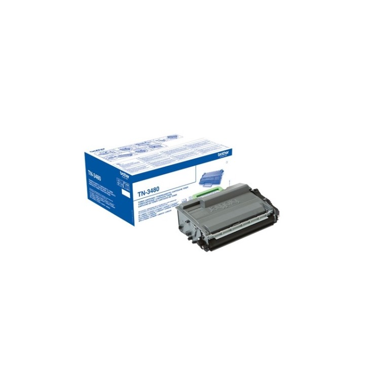 Brother TN3480 - Alta resa - nero - originale - cartuccia toner - per Brother HL