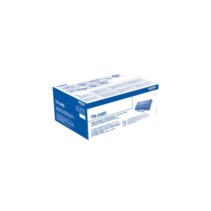 Brother TN3480 - Alta resa - nero - originale - cartuccia toner - per Brother HL