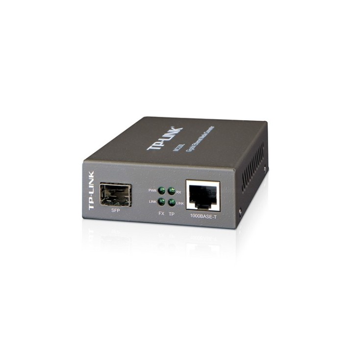 TP-Link MC220L - Media converter per fibra - 1GbE - 1000Base-LX, 1000Base-SX, 10