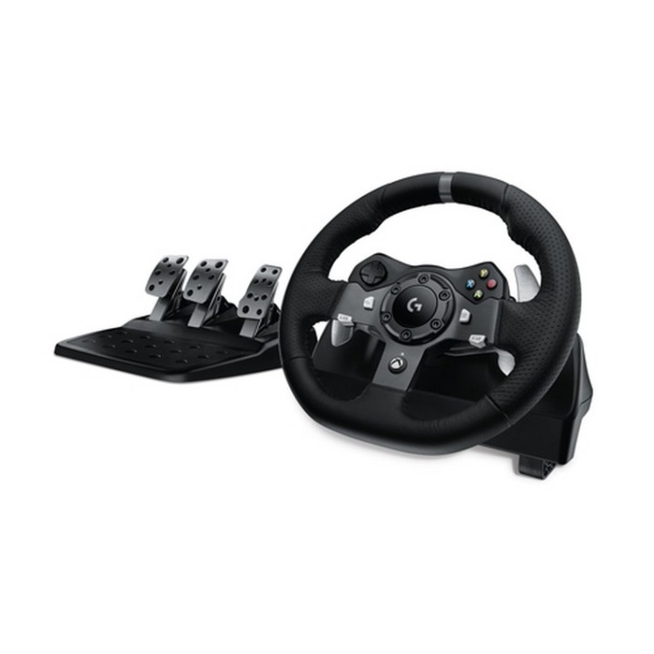Logitech G920 Driving Force - Volante e pedali - cablato - per Microsoft Xbox On (941-000123)