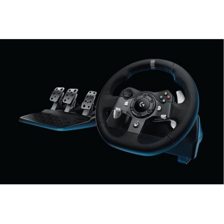 Logitech G920 Driving Force - Volante e pedali - cablato - per Microsoft Xbox On (941-000123)
