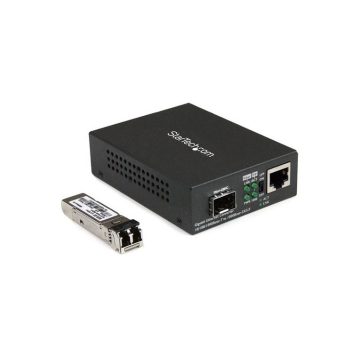 Startech Convertitore multimediale compatto Gigabit Ethernet a Fibra multimodale