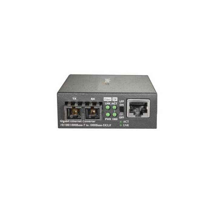 StarTech.com Convertitore Multimediale Gigabit Ethernet Gbe a Fibra SC - 1000Bas