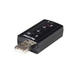 StarTech.com Scheda audio esterna adattatore audio USB Stereo Virtual 7.1 - Sche