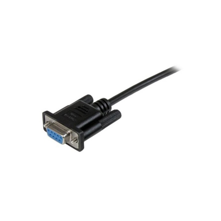 StarTech.com Cavo Seriale RS232 - Cavo DB9 Femmina a Femmina - Cavo Null Modem a (SCNM9FF1MBK)