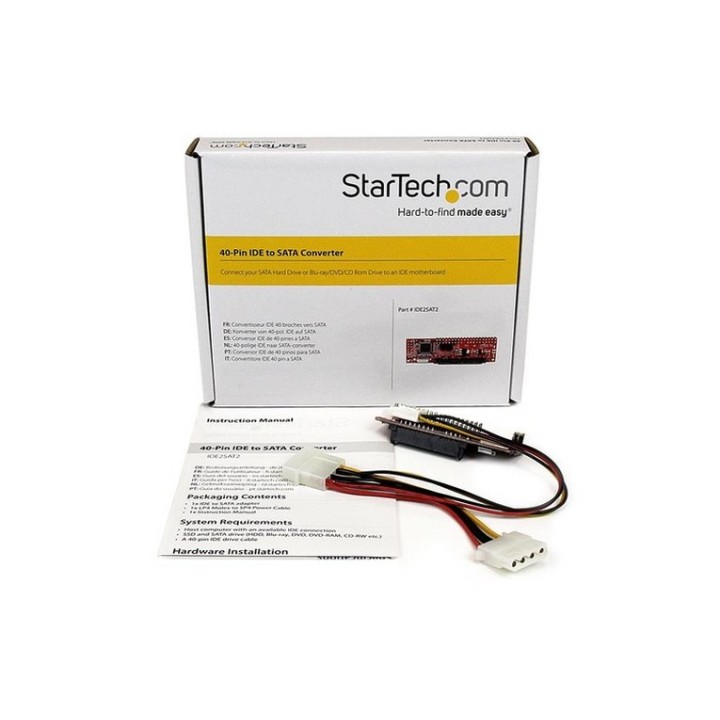 StarTech.com Adattatore per dischi rigidi IDE a SATA o lettori ottici - Converti (IDE2SAT2)