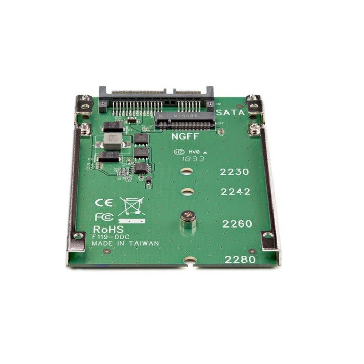 StarTech.com Convertitore adattatore SSD NGFF M.2 a SATA 2,5" - Storage controll (SAT32M225)