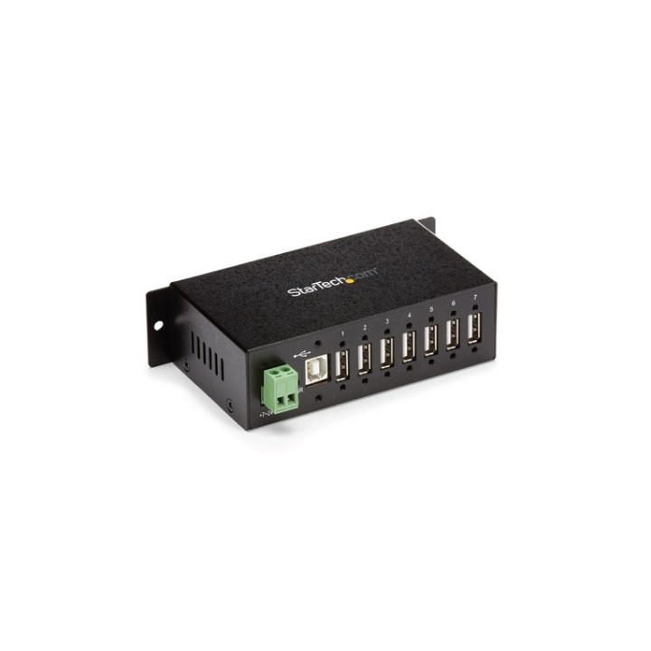 Startech Hub USB industriale a 7 porte, predisposto per il montaggio - Hub - 7 x