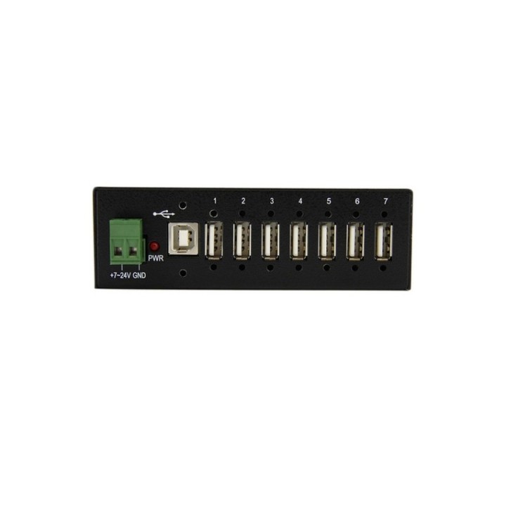 Startech Hub USB industriale a 7 porte, predisposto per il montaggio - Hub - 7 x (ST7200USBM)