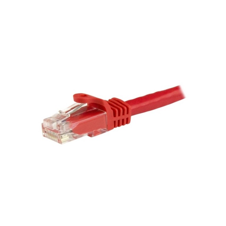 StarTech.com 1m CAT6 Ethernet Cable, 10 Gigabit Snagless RJ45 650MHz 100W PoE Pa (N6PATC1MRD)