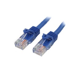StarTech.com Cavo di rete CAT 5e - Cavo Patch Ethernet RJ45 UTP Blu da 3m  antig