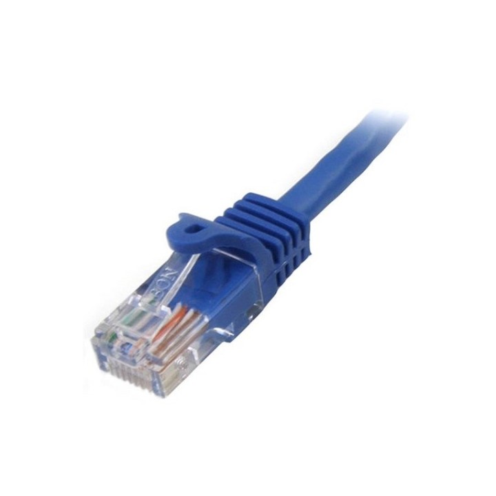 StarTech.com Cavo di rete CAT 5e - Cavo Patch Ethernet RJ45 UTP Blu da 3m antig (45PAT3MBL)