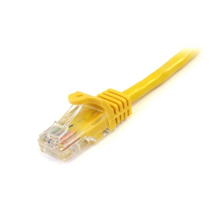 StarTech.com Cavo di rete CAT 5e - Cavo Patch Ethernet RJ45 UTP Giallo da 2m  an