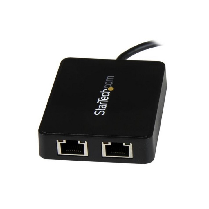 Startech Adattatore da USB-C a doppio Gigabit Ethernet con porta USB 3.0 - Adatt