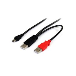 StarTech.com Cavo a doppia alimentazione per disco rigido esterno HDD a splitter