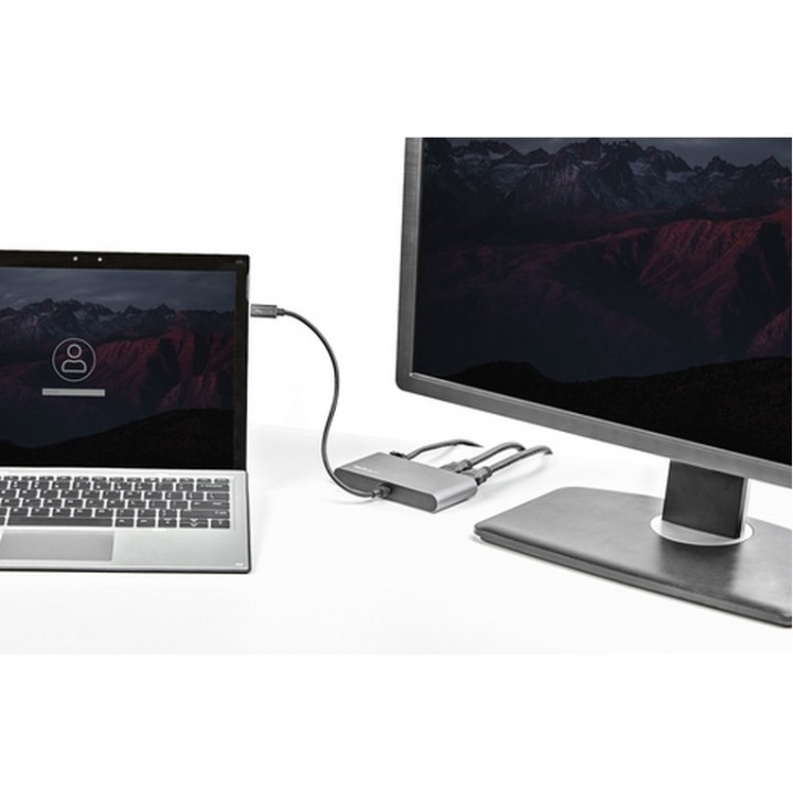 StarTech.com Thunderbolt 3 Mini Dock - TB3 Docking Station per 2 monitor HDMI 4K