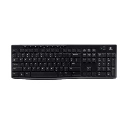 Logitech Wireless Keyboard K270 - Tastiera - senza fili - 2.4 GHz - Nordico (920-003735)