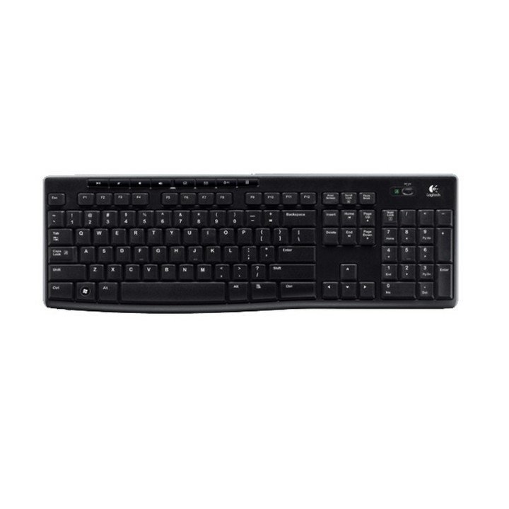 Logitech Wireless Keyboard K270 - Tastiera - senza fili - 2.4 GHz - Nordico (920-003735)