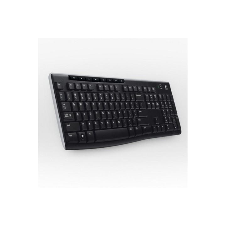 Logitech Wireless Keyboard K270 - Tastiera - senza fili - 2.4 GHz - Nordico