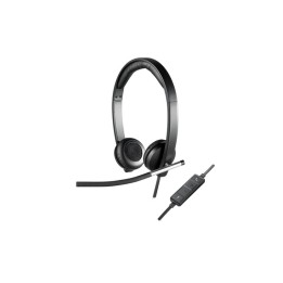 Logitech USB Headset Stereo H650e - Cuffie con microfono - over ear - cablato (981-000519)