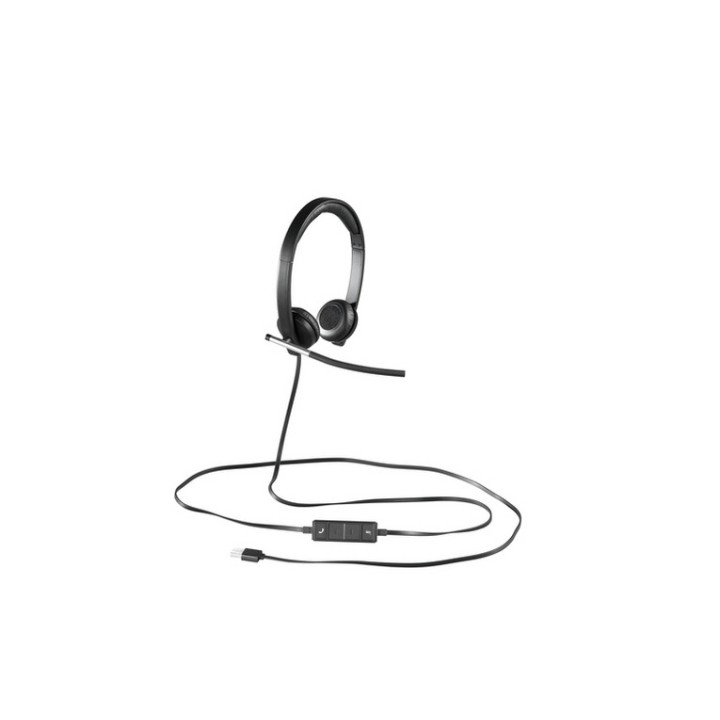 Logitech USB Headset Stereo H650e - Cuffie con microfono - over ear - cablato (981-000519)
