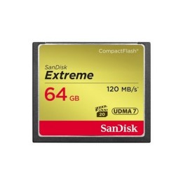 SanDisk Extreme - Scheda di memoria flash - 64 GB - 567x - CompactFlash