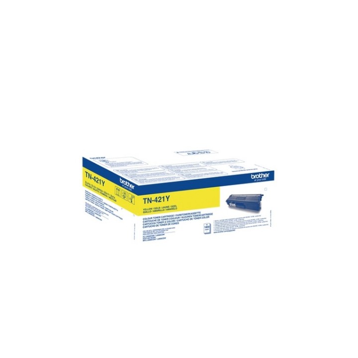 Brother TN421Y - Giallo - originale - cartuccia toner - per Brother DCP-L8410CDW