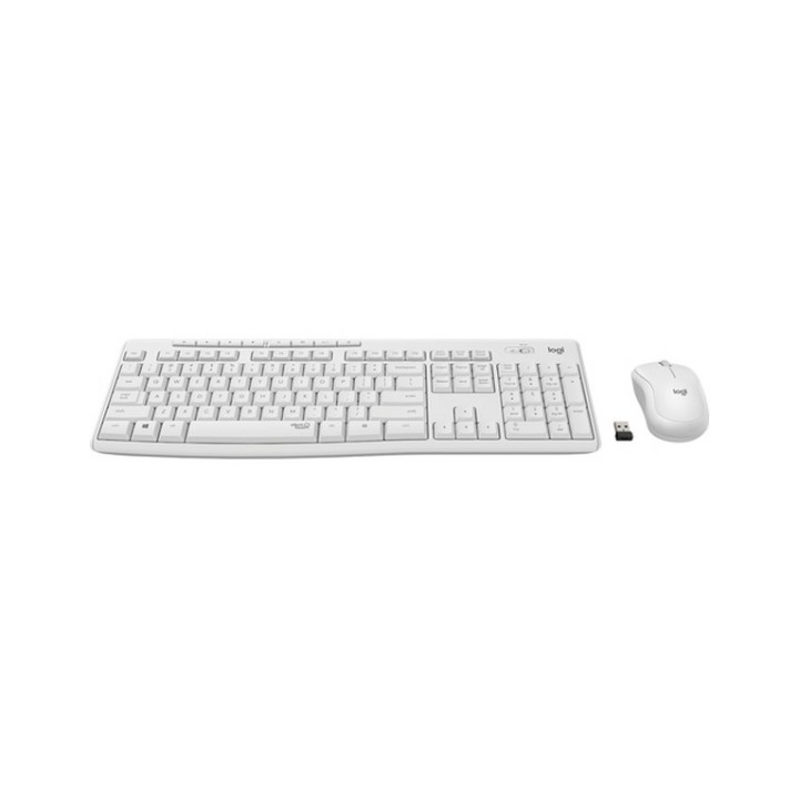 Logitech MK295 Silent - Set mouse e tastiera - senza fili - 2.4 GHz - QWERTZ - T (920-009819)