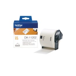 Brother DK-11202 - Nero su bianco - 62 x 100 mm 300 etichette (1 rotolo(i) x 300