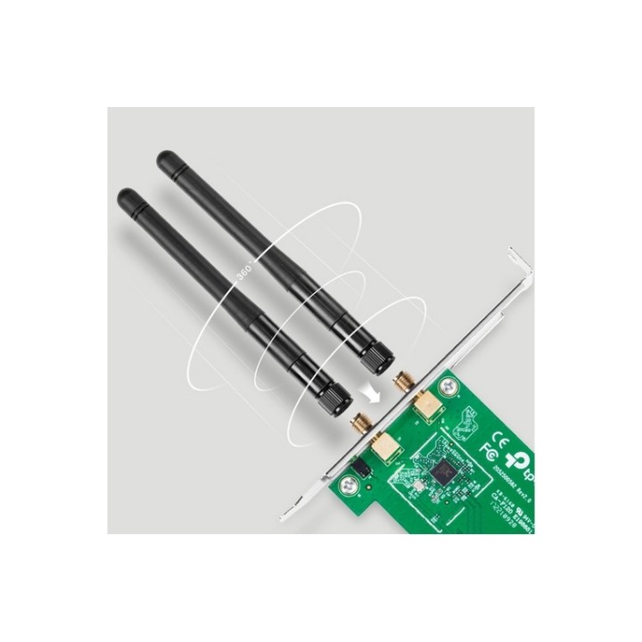 TP-Link TL-WN881ND - Adattatore di rete - PCIe 2.0 - 802.11b/g/n (TL-WN881ND)