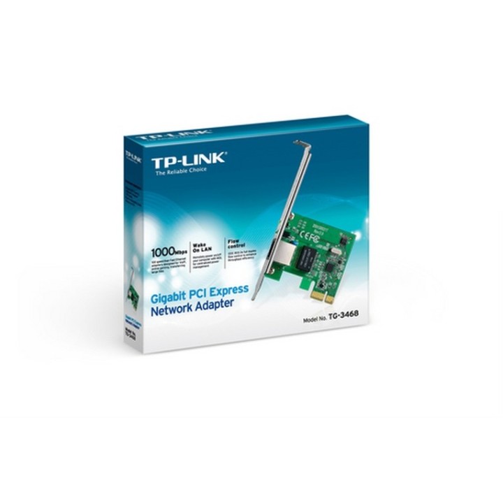 TP-Link TG-3468 - Adattatore di rete - PCI Express x1 - Gigabit Ethernet (TG-3468)