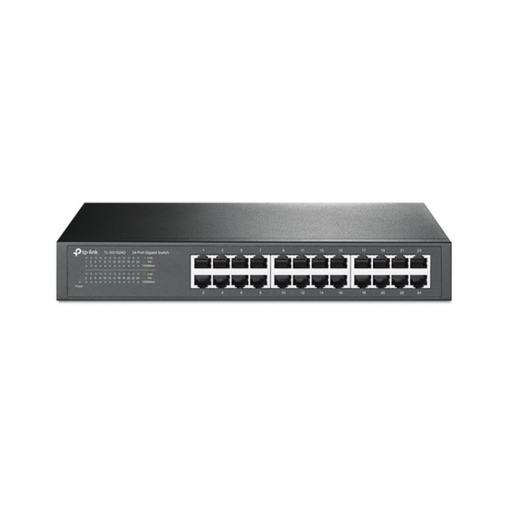 TP-Link TL-SG1024D - Switch - 24 x 10/100/1000 - desktop, montabile su rack (TL-SG1024D)