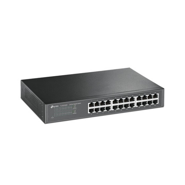 TP-Link TL-SG1024D - Switch - 24 x 10/100/1000 - desktop, montabile su rack (TL-SG1024D)