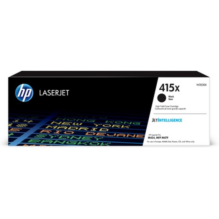 HP 415X - Alta resa - nero - originale - LaserJet - cartuccia toner (W2030X) - p
