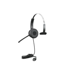 Lenovo 100 - Cuffie con microfono - over ear - cablato - USB-A - nero (4XD1B61617)