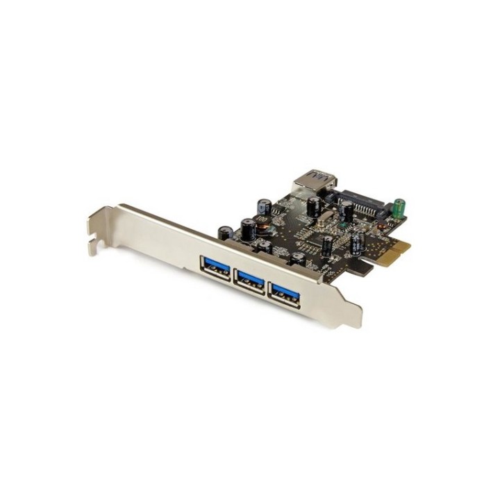 StarTech.com Scheda Espansione PCI Express USB 3.0 SuperSpeed a 4 porte ( 3 este (PEXUSB3S42)