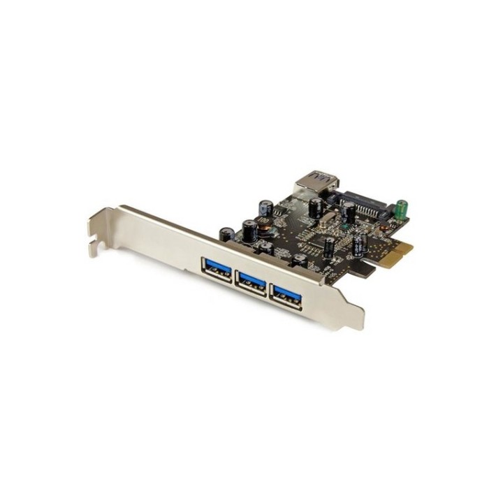 StarTech.com Scheda Espansione PCI Express USB 3.0 SuperSpeed a 4 porte ( 3 este (PEXUSB3S42)