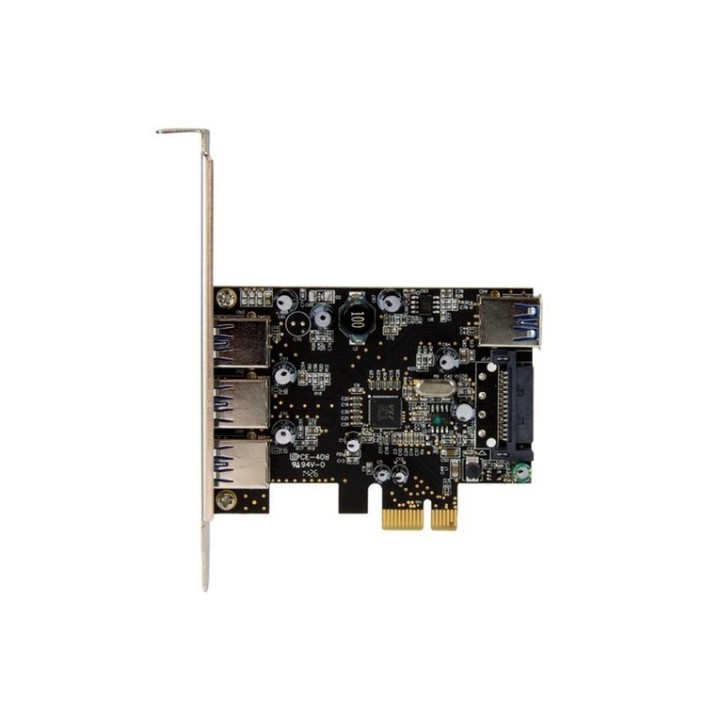 StarTech.com Scheda Espansione PCI Express USB 3.0 SuperSpeed a 4 porte ( 3 este (PEXUSB3S42)