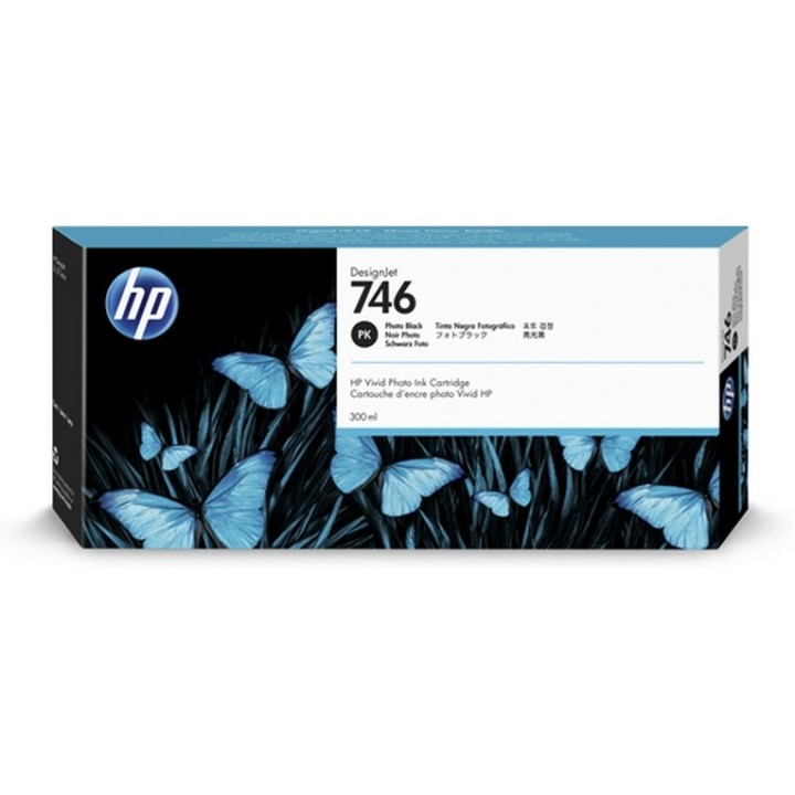 HP 746 - 300 ml - nero per foto - originale - DesignJet - cartuccia d'inchiostro