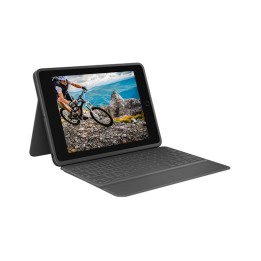 Logitech Rugged Folio - Custodia tastiera e carta - Apple Smart connector - pan-