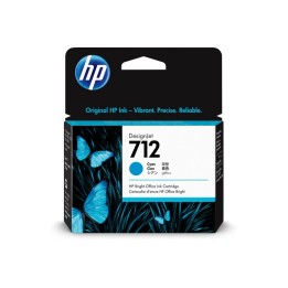 HP 712 - 29 ml - ciano - originale - DesignJet - cartuccia d'inchiostro - per De