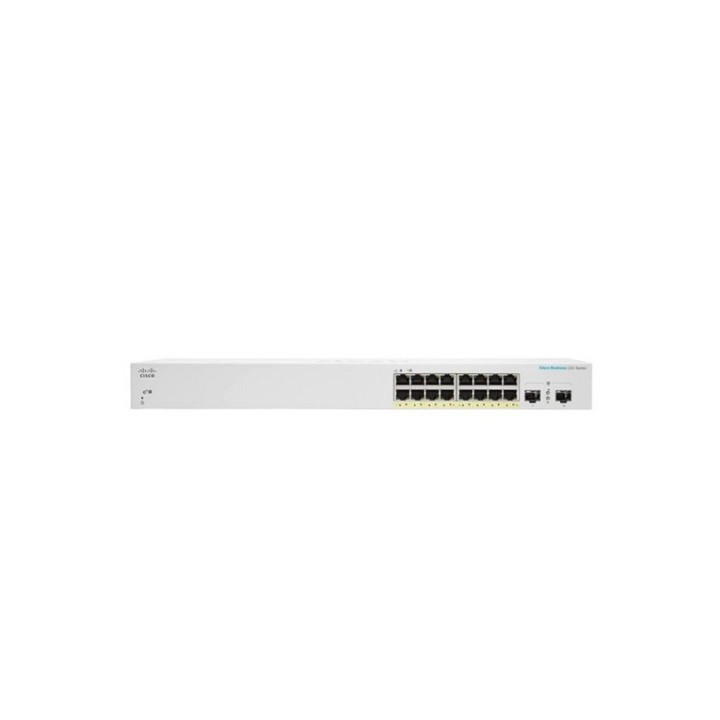 Cisco Business 220 Series CBS220-16P-2G - Switch - intelligente - 16 x 10/100/10 (CBS220-16P-2G-EU)