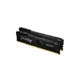 Kingston FURY Beast - DDR4 - kit - 32 GB: 2 x 16 GB - DIMM 288-PIN - 3600 MT/s /