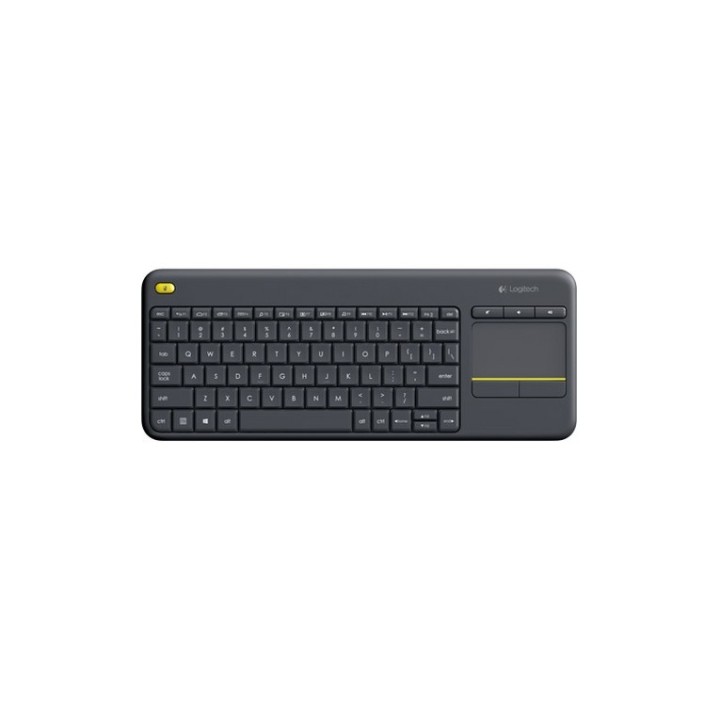 Logitech Wireless Touch Keyboard K400 Plus - Tastiera - senza fili - 2.4 GHz - C (920-007151)