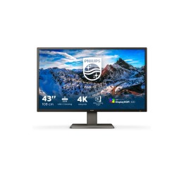 Philips 439P1 - Monitor a LED - 43" - 3840 x 2160 4K @ 60 Hz - VA - 400 cd/m² - (439P1/00) - PHILIPSMMD