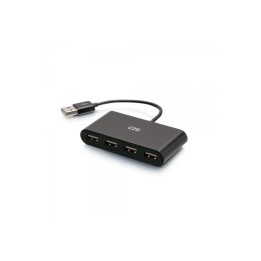 C2G 4-Port USB Hub - USB 2.0 Hub - USB Multiport Hub - 480Mbps - Hub - 4 x USB 2