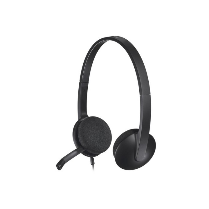 Logitech USB Headset H340 - Cuffie con microfono - over ear - cablato (981-000475)